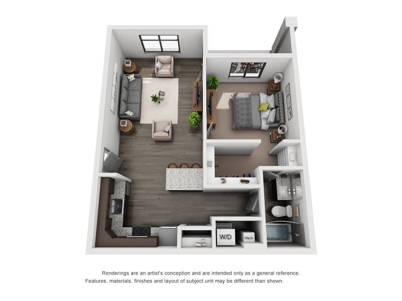 1D Floor Plan 5